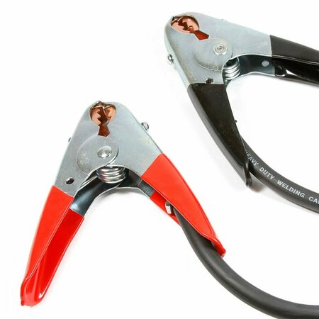 Forney Heavy Duty Battery Jumper Cables, 2 Gauge Copper Cable x 12ft 52875
